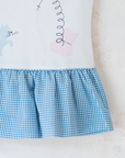 Perfect dress with nostalgic print | 9-12 months