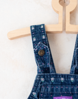 Oshkosh Floral Denim Overall Dress | 12-18 Months