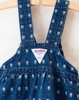 Oshkosh Floral Denim Overall Dress | 12-18 Months