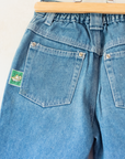Bermuda jeans with summer patch | 4-5 years