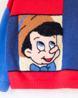 סוודר צבעוני עם פינוקיו | 5-6 שנים