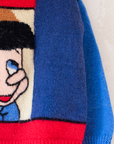 סוודר צבעוני עם פינוקיו | 5-6 שנים