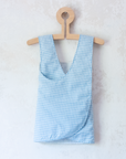 Reversible tank top with embroidery and lace | 3-4 years