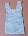 Reversible tank top with embroidery and lace | 3-4 years