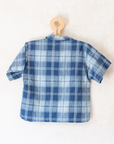 Short button-up denim shirt | 3-4 years