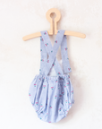 Striped, lace and cherry romper | 6-9 months