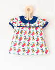 French tunic with colorful fruits | 3-6 months