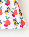 French tunic with colorful fruits | 3-6 months