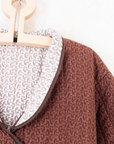 Gorgeous cotton top in shades of brown | 10-11 years
