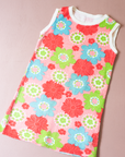 Sixties Floral Towel Dress | 2-3 Years