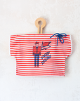 Sailor shirt with stripes | French deadstock from the seventies | 2-3 years