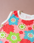 Sixties Floral Towel Dress | 2-3 Years