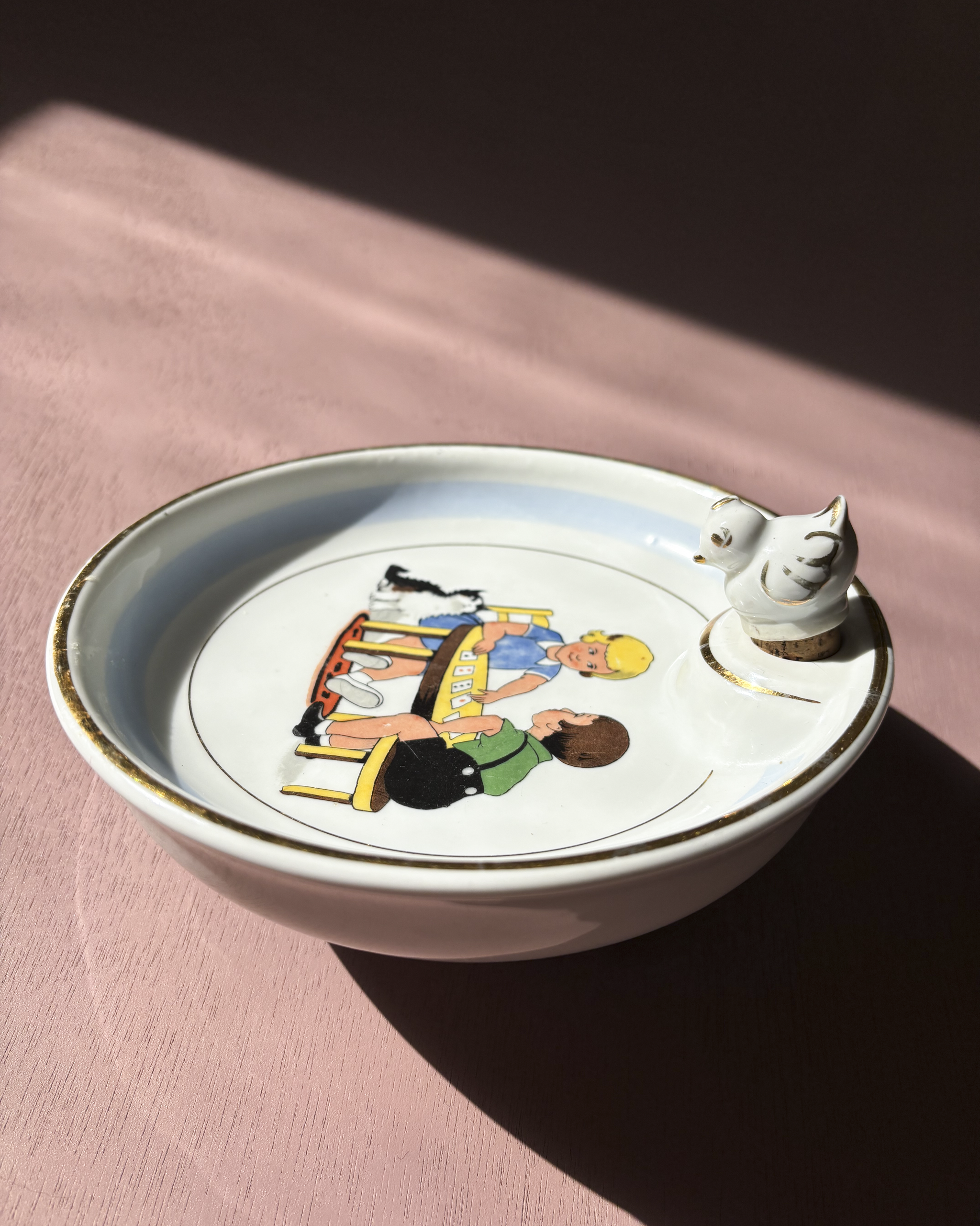 קערת דייסה מפורצלן | משחקים קלפים