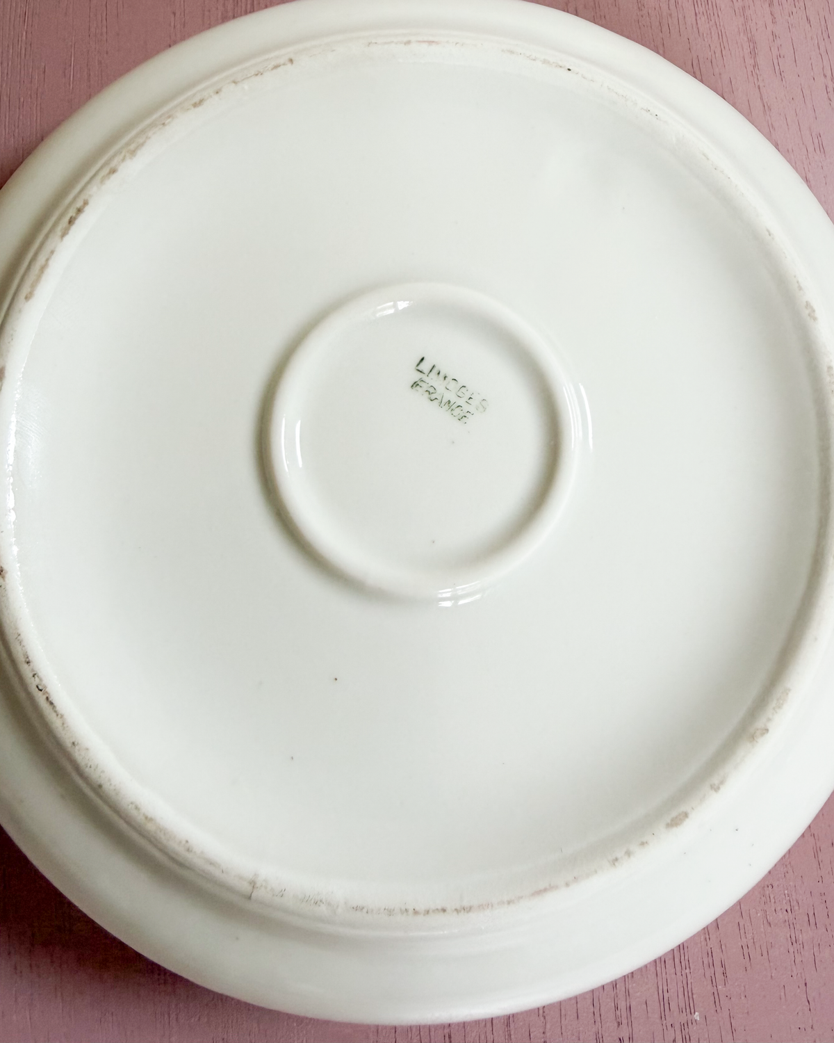 Porcelain porridge bowl | Girl and goat