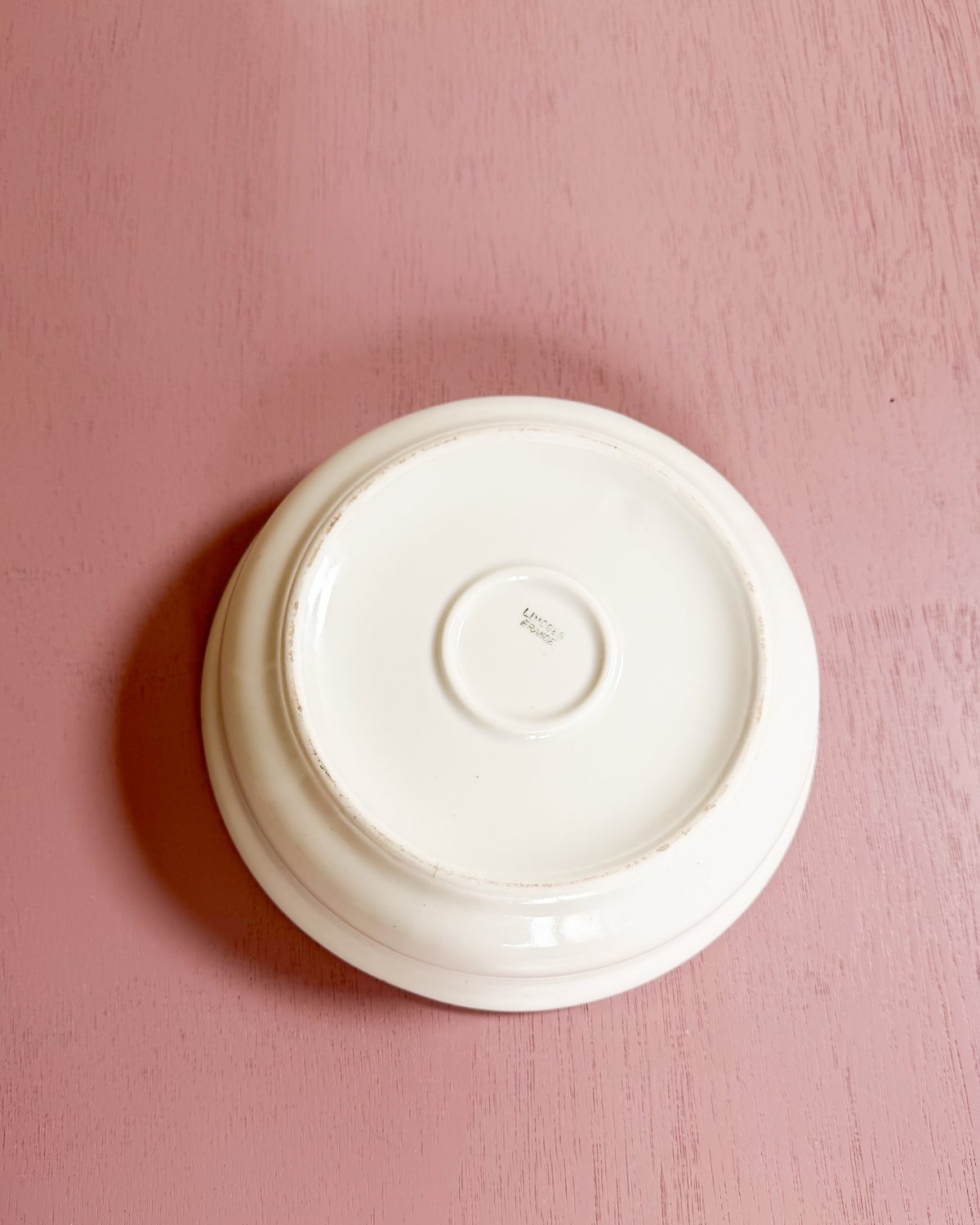 Porcelain porridge bowl | Girl and goat