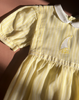 שמלה צהובה עם סירת מפרש | 8-9 שנים