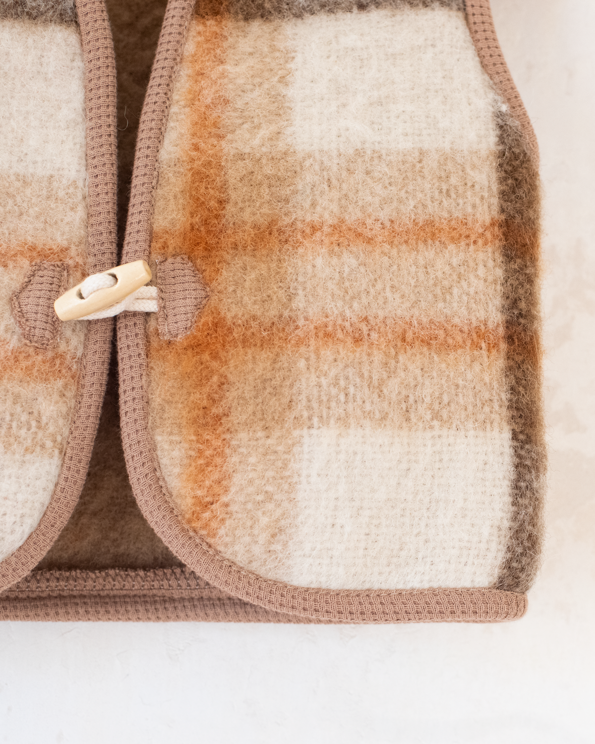 Repurposed wool vest | 6-9 months