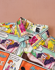 Button-down shirt with Flintstones comic prints | By Moschino | 6-7 years