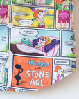 Button-down shirt with Flintstones comic prints | By Moschino | 6-7 years