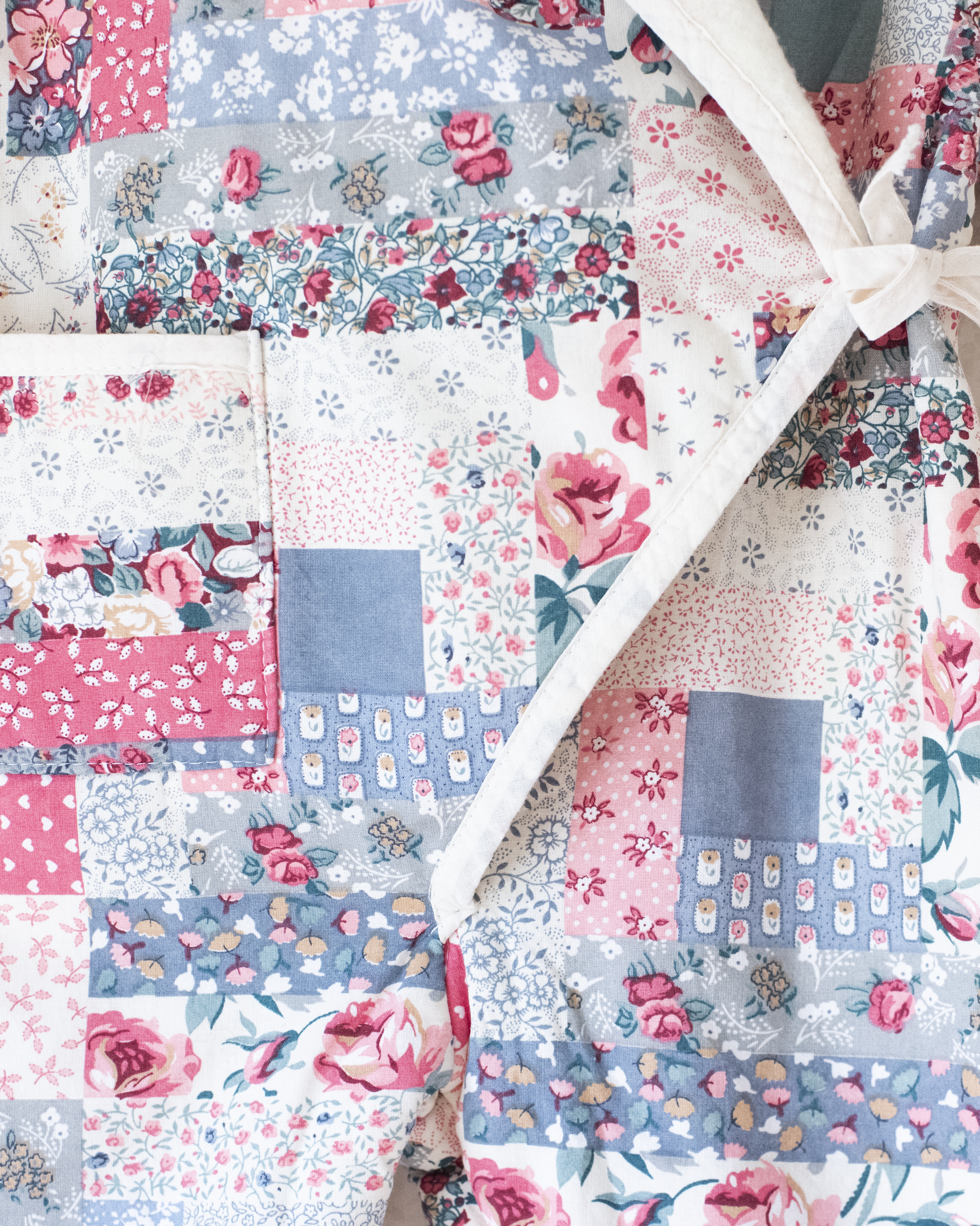 אוברול חורפי עם טלאים צבעוניים | 9-12 חודשים