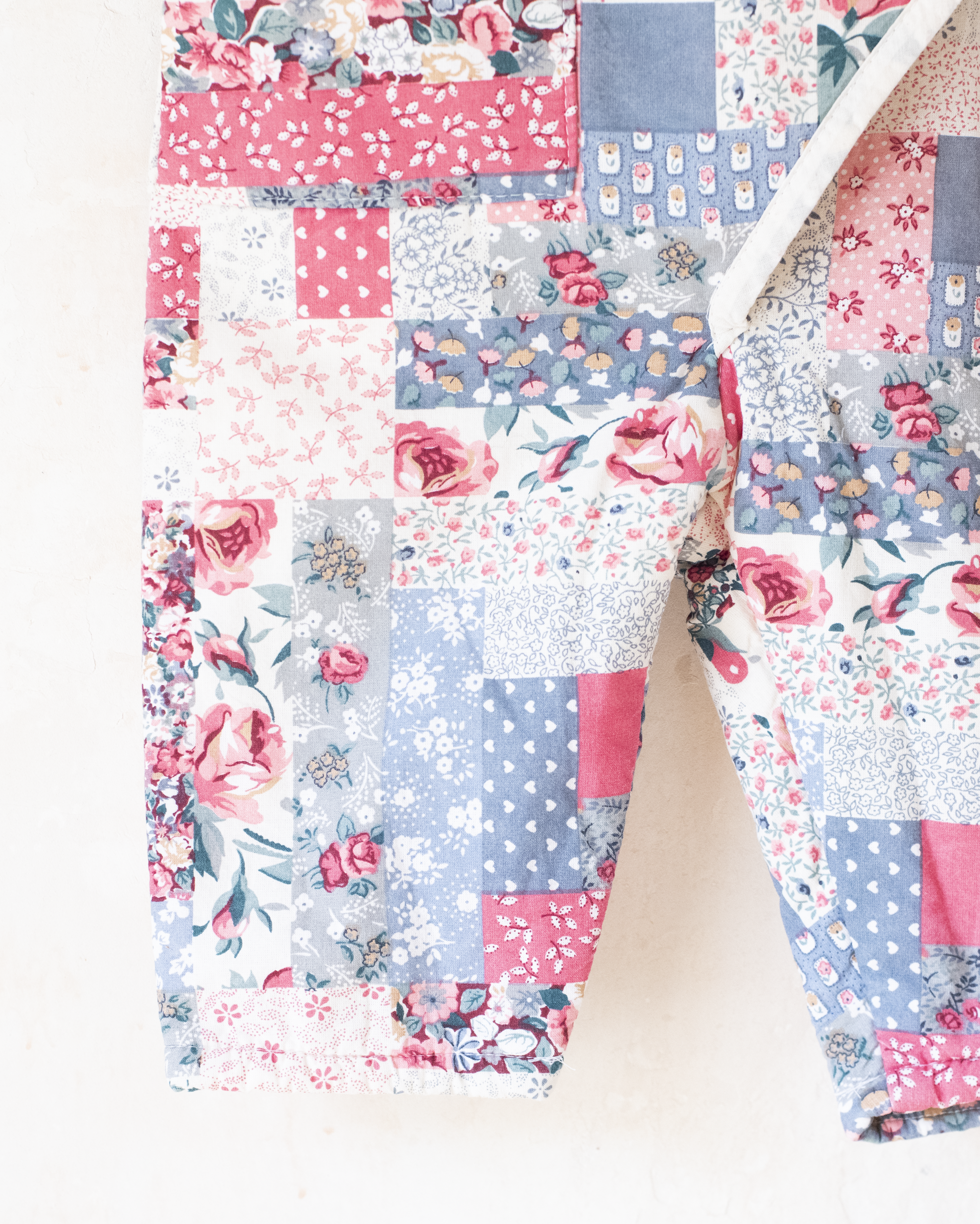 אוברול חורפי עם טלאים צבעוניים | 9-12 חודשים