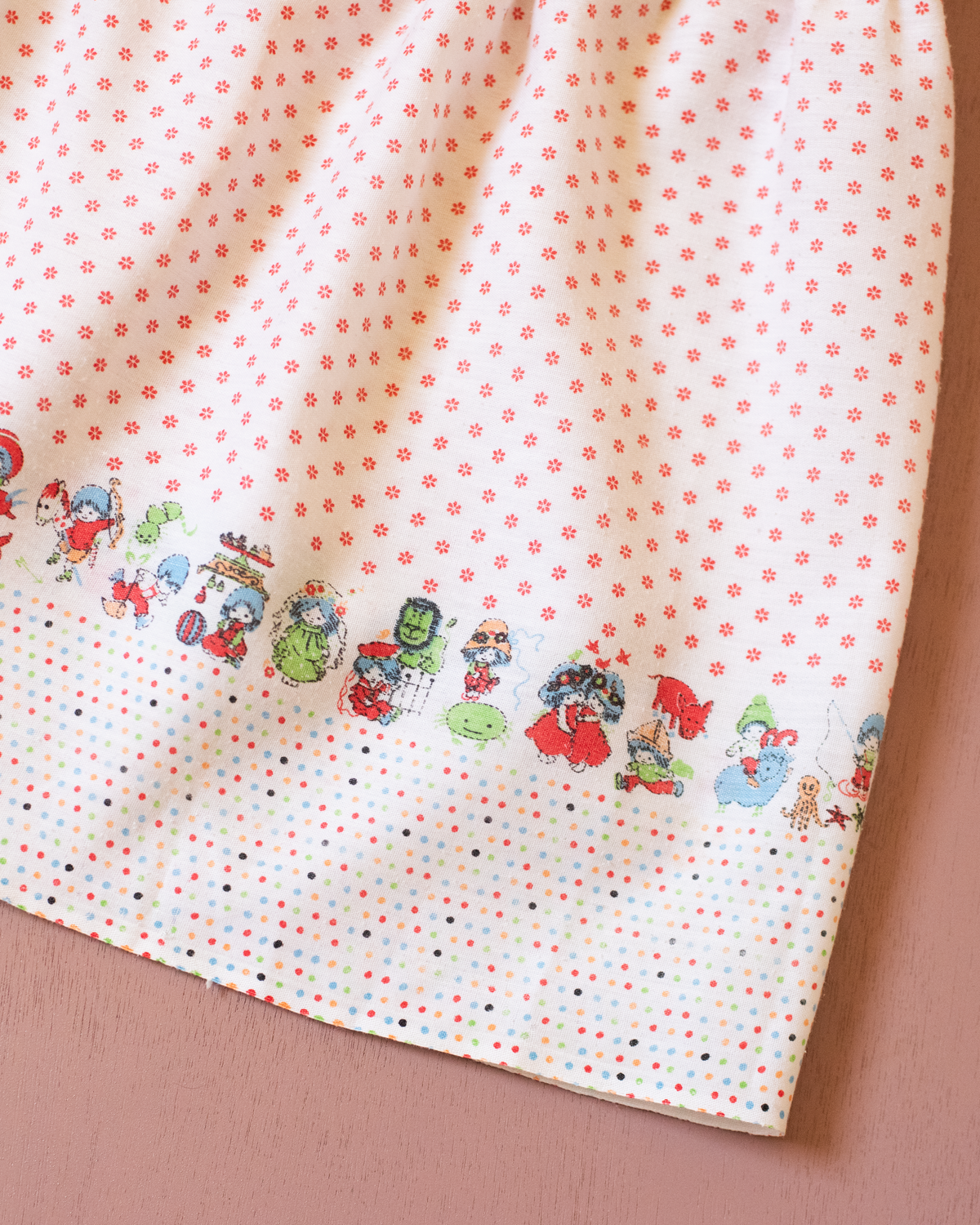Floral tunic with colorful prints | 2-4 years