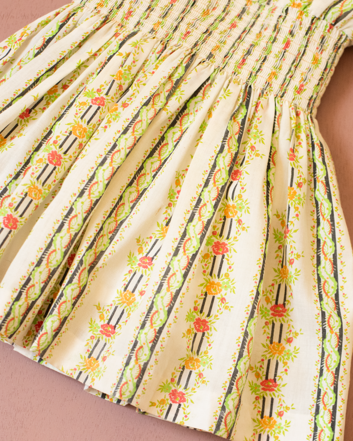 Floral dress with ruffles | 3-4 years
