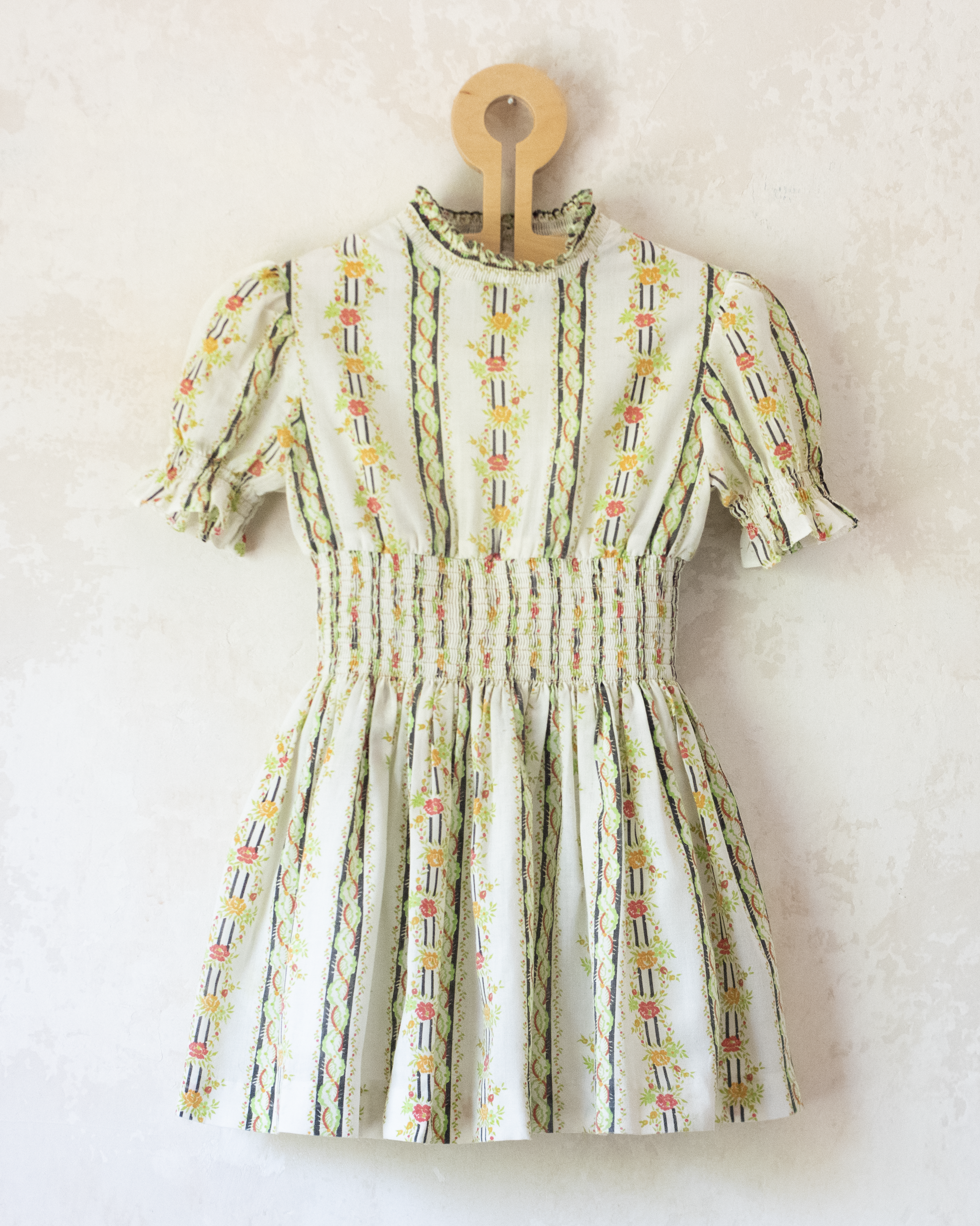 Floral dress with ruffles | 3-4 years