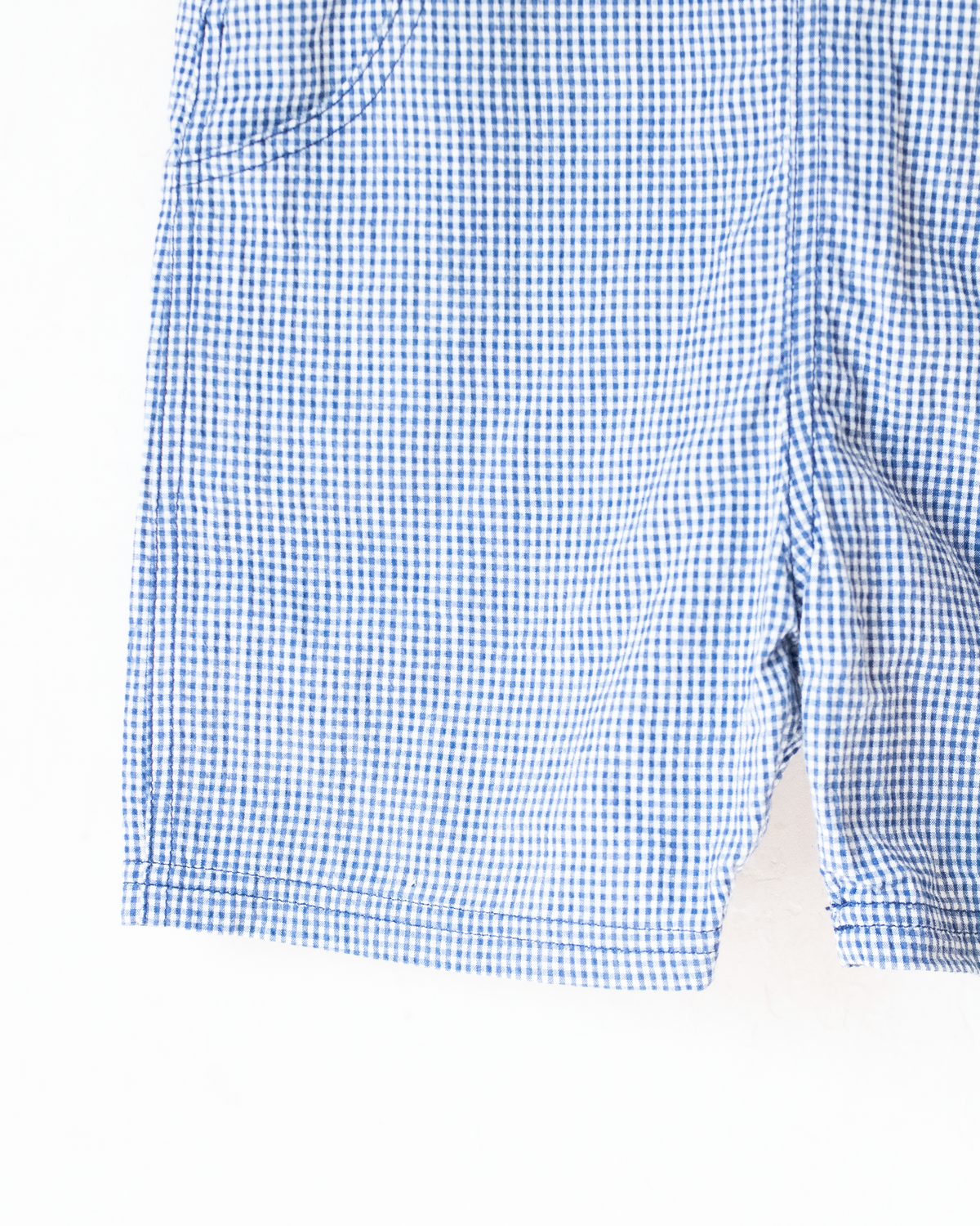 Checkered overalls with embroidery by Baxin from France | 5-6 years