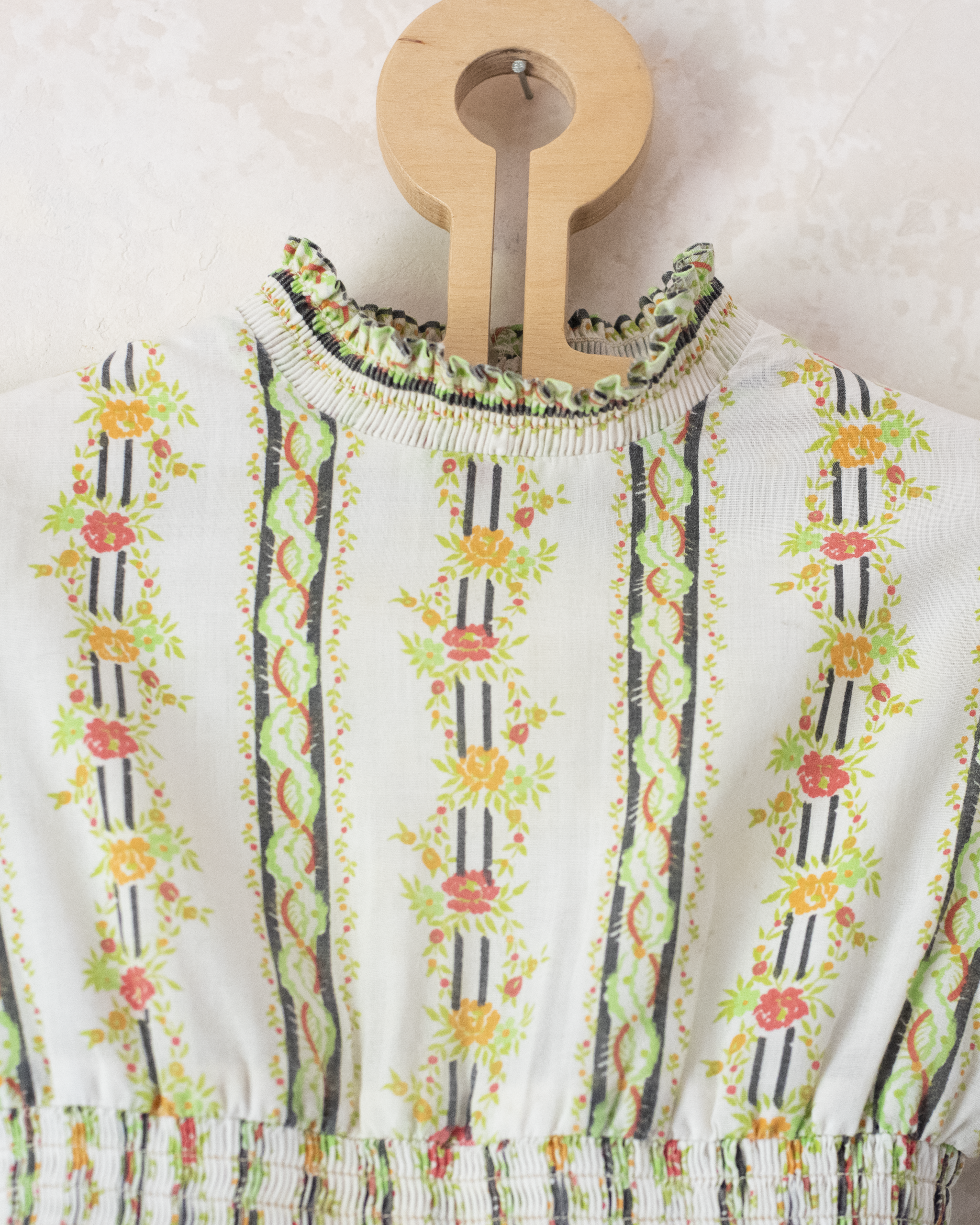 Floral dress with ruffles | 3-4 years