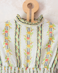 Floral dress with ruffles | 3-4 years