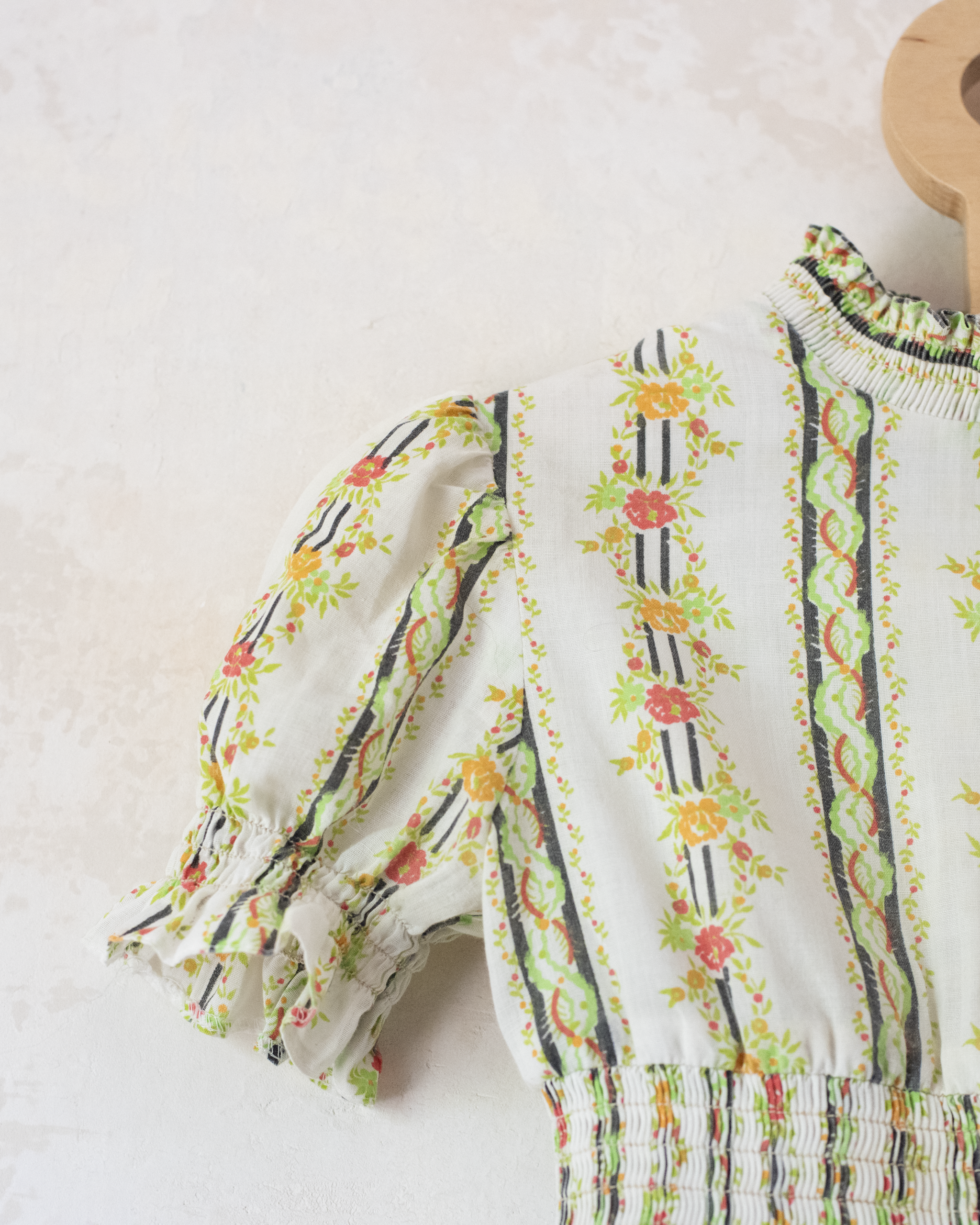 Floral dress with ruffles | 3-4 years