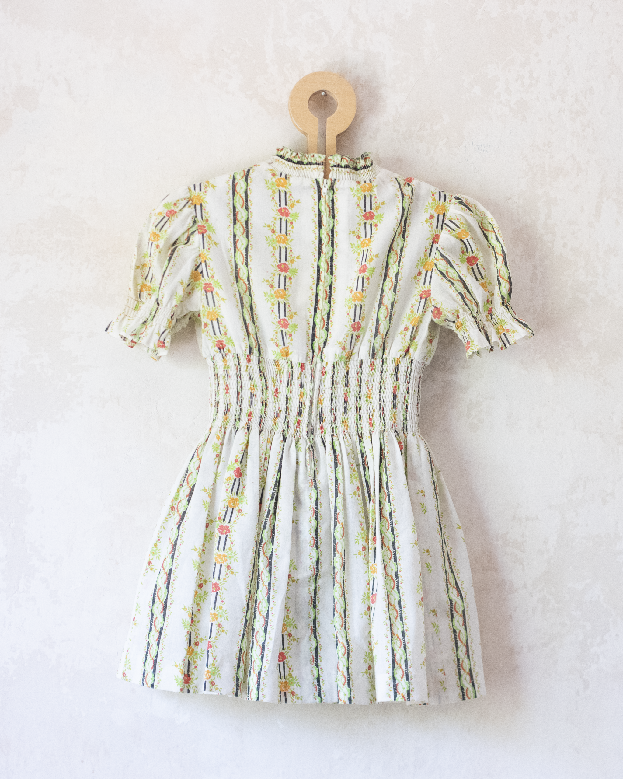 Floral dress with ruffles | 3-4 years