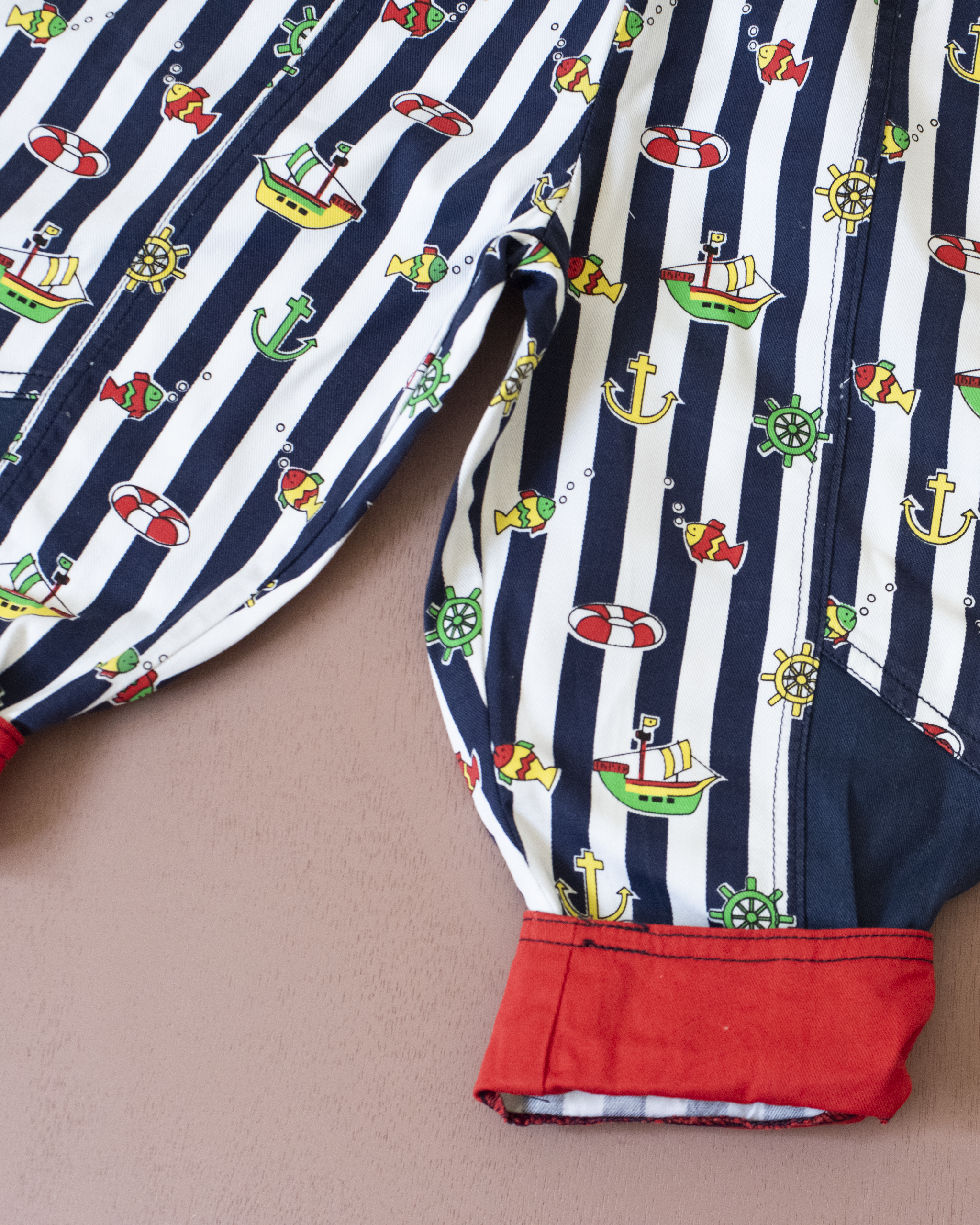 מכנסים ארוכים עם פסים והדפסי קיץ | 2-3 שנים