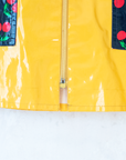 מעיל גשם צהוב עם דובדבנים | 5-6 שנים