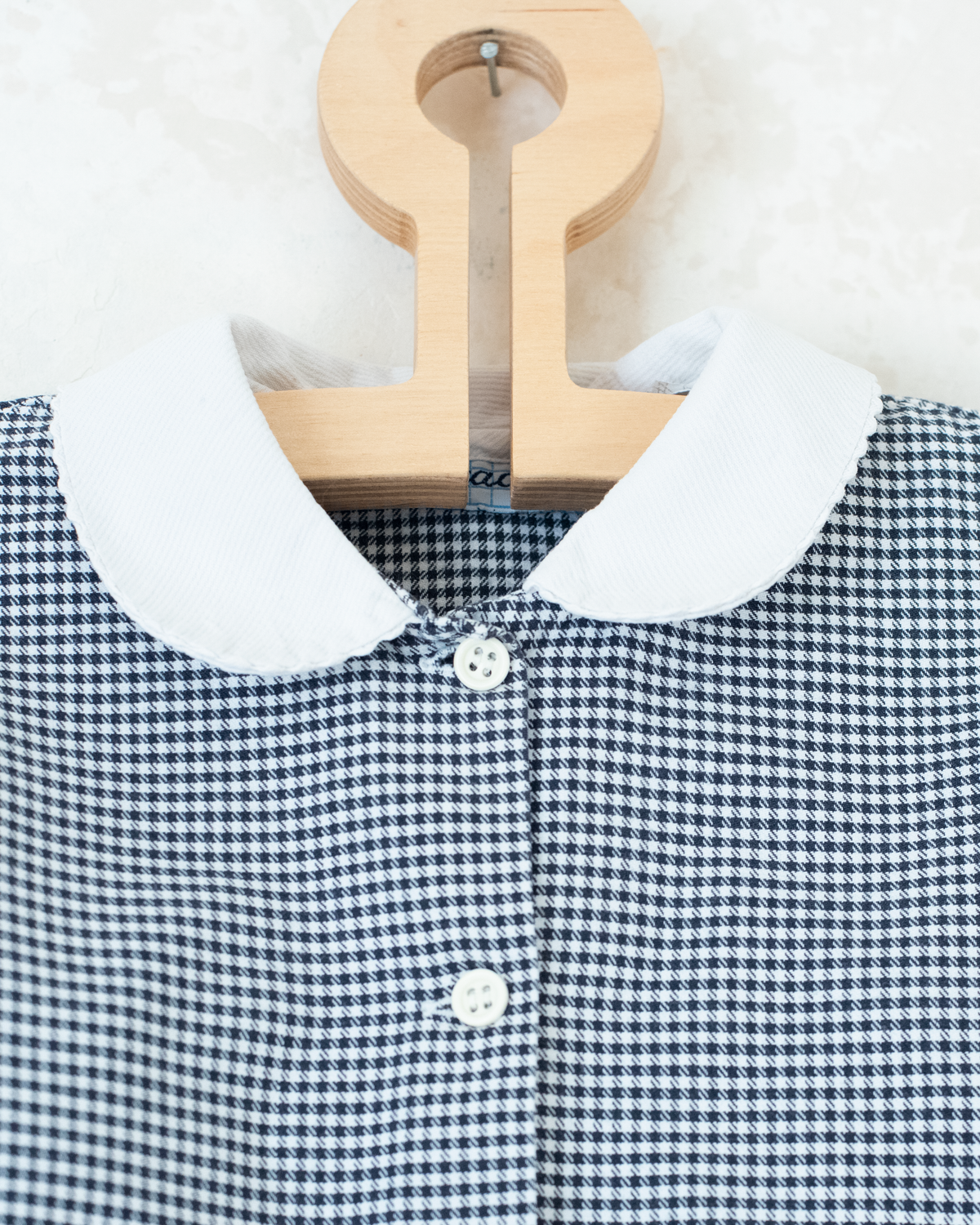 Black and white checkered shirt from Jacquard | 4-5 years