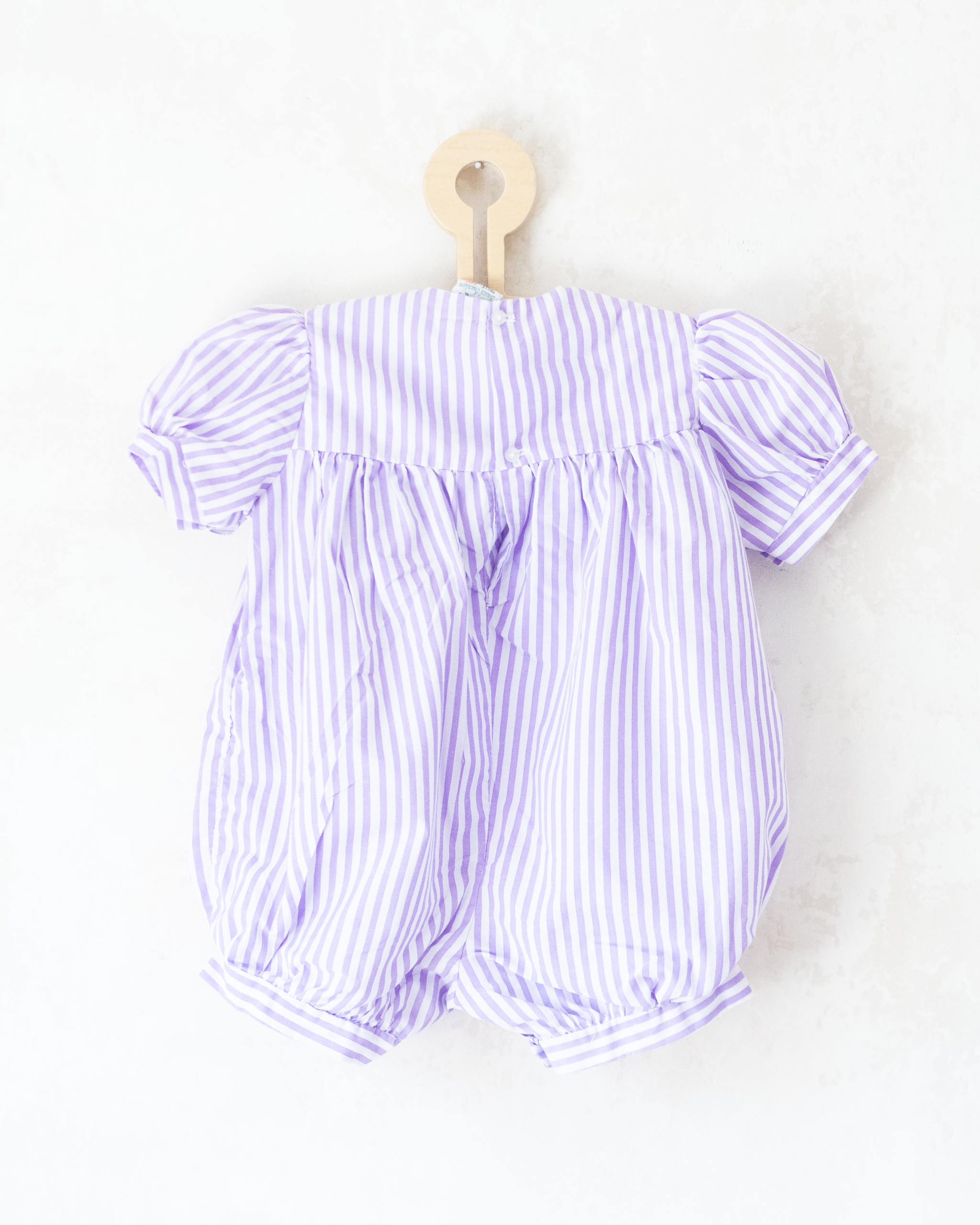 אוברול ימאים עם פסים וצווארון רקום | 18-24 חודשים