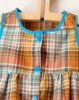 Checked wide overalls | 18-24 months