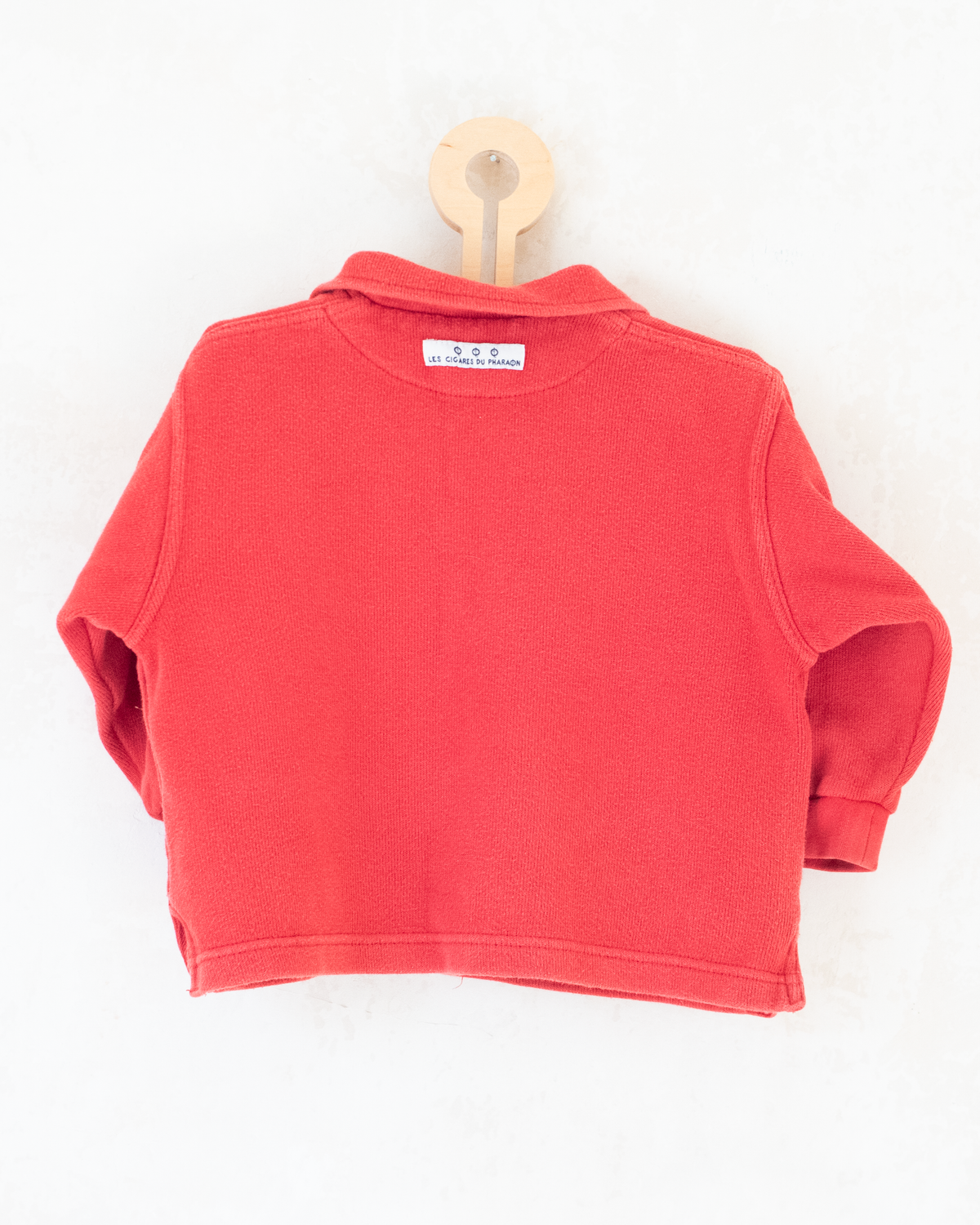 Red sweatshirt with Tintin and Milo | 3-4 years