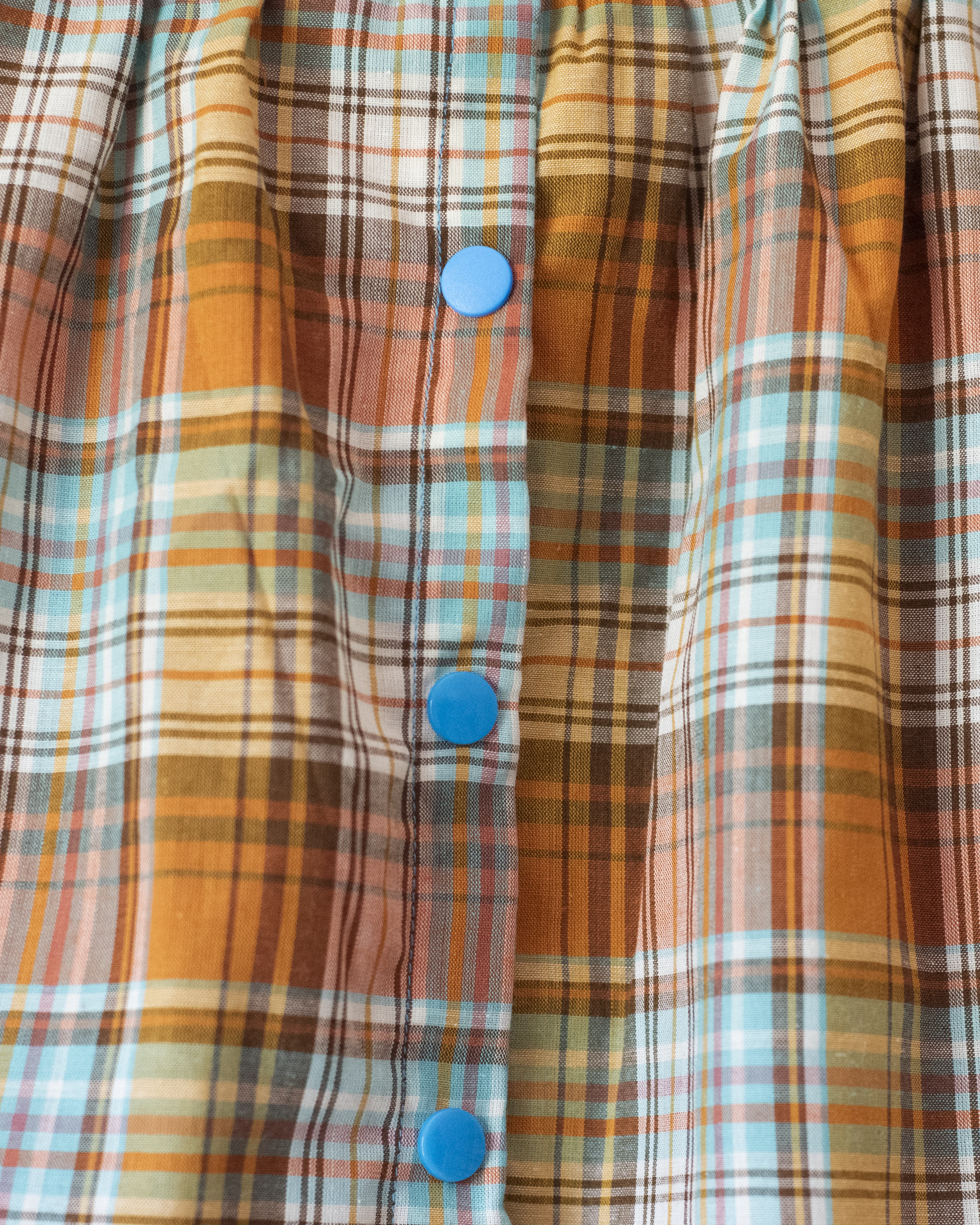 Checked wide overalls | 18-24 months