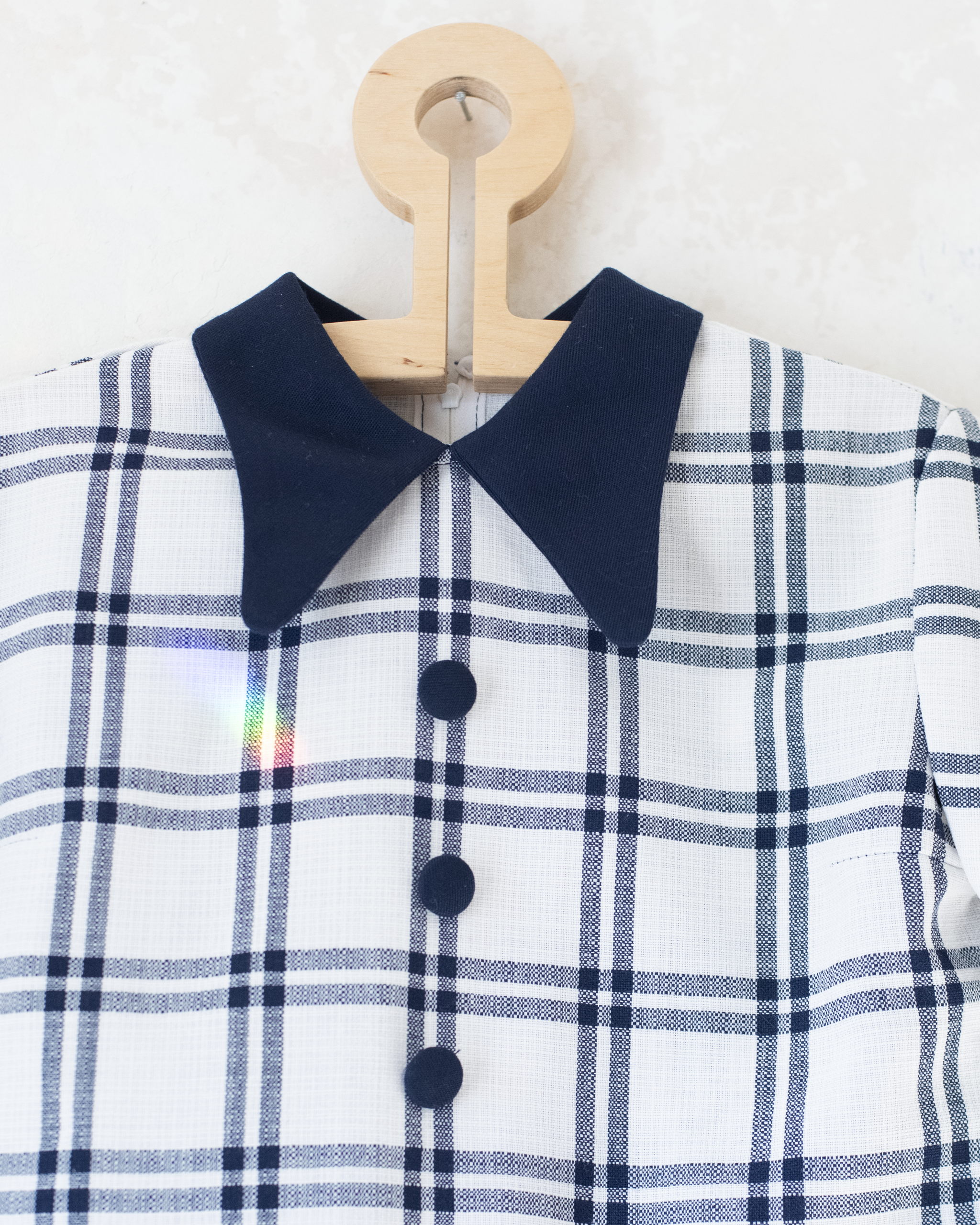 חליפה צרפתית מחויטת מהסבנטיז | 5-6 שנים