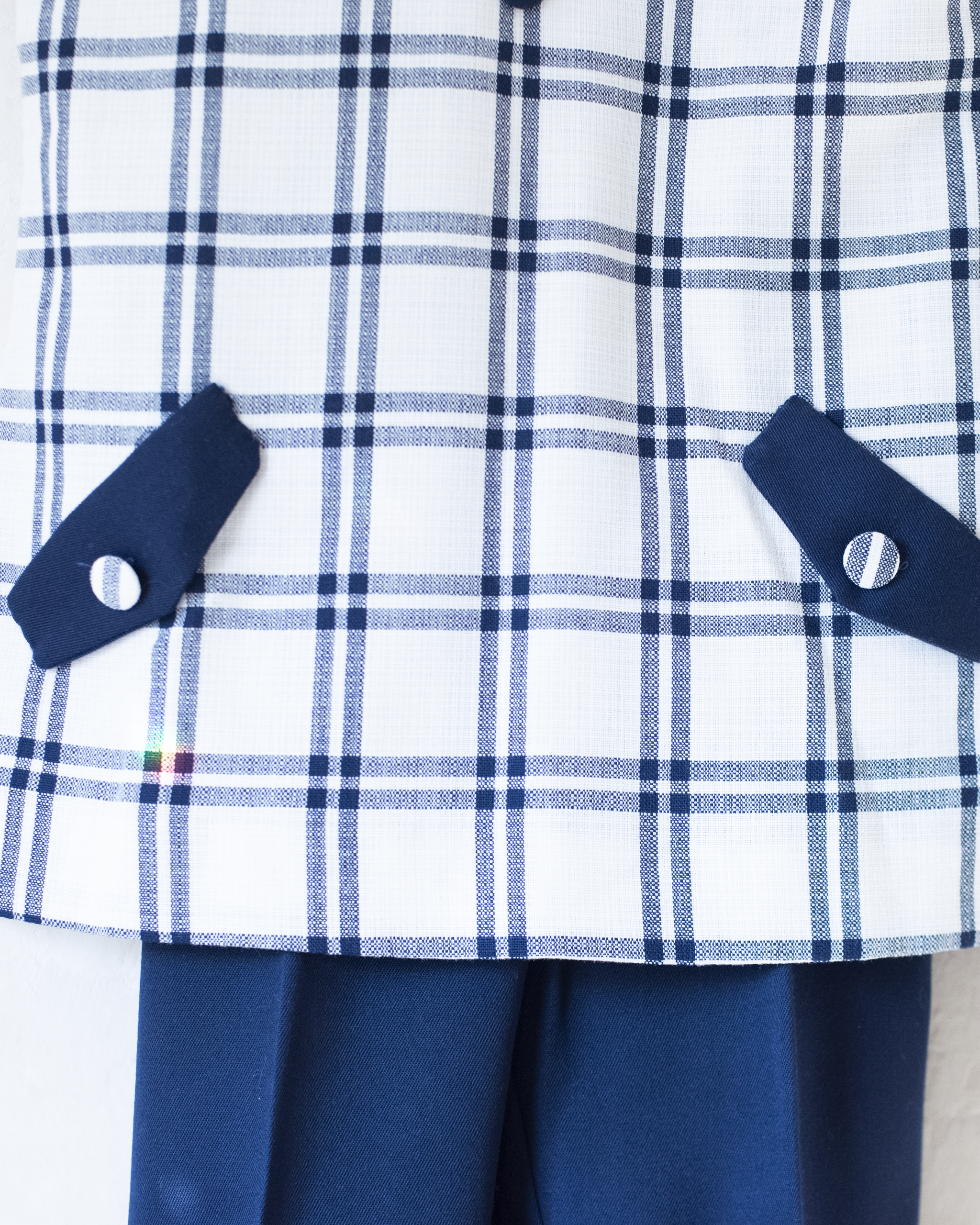 חליפה צרפתית מחויטת מהסבנטיז | 5-6 שנים