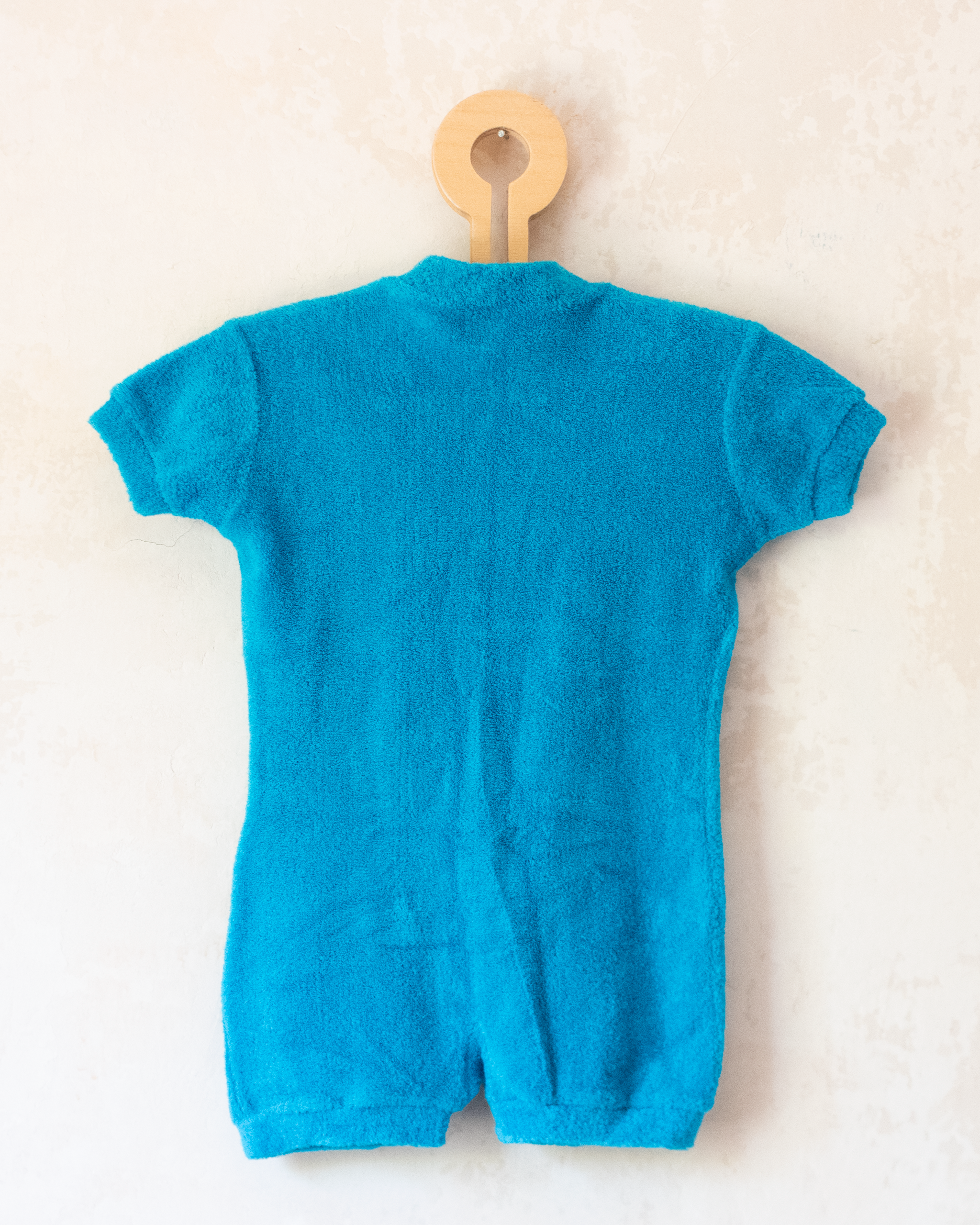 Terry Cloth Overalls with Ship Wheel | 9-12 Months