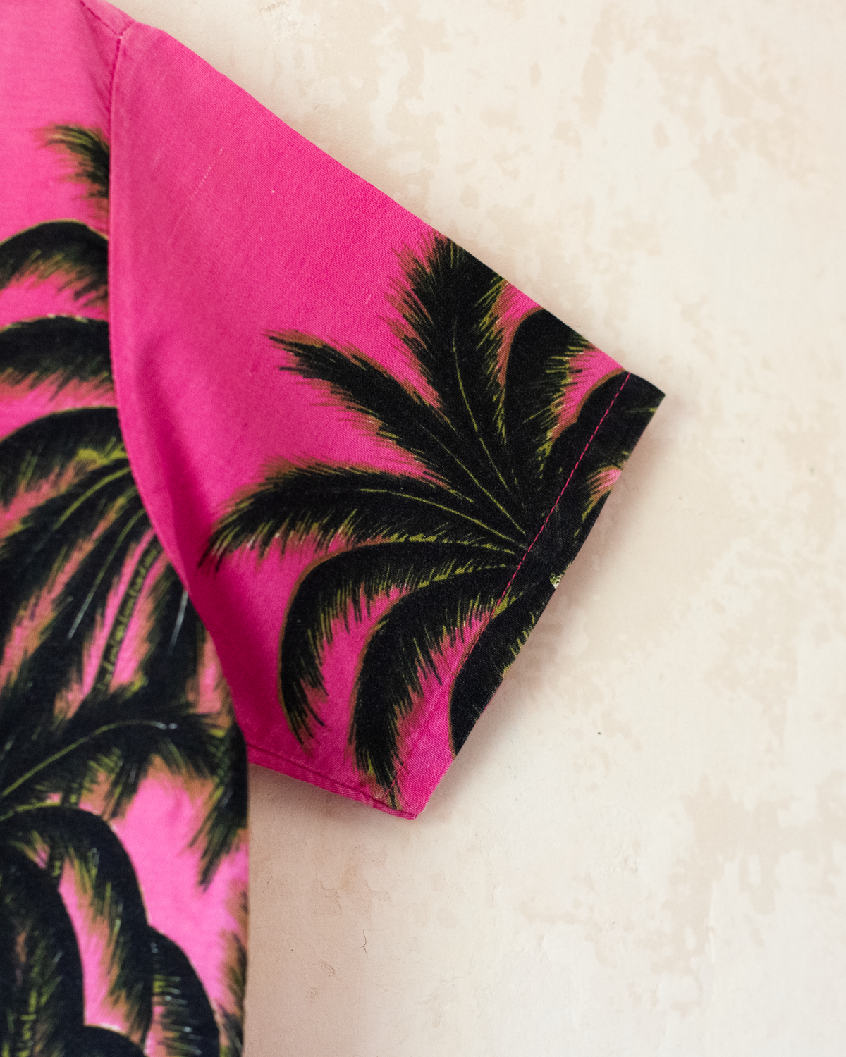Hawaiian shirt with palm trees and sailboats | Ages 8-10