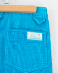 מכנסי קורדרוי בצבע טורקיז | 7-8 שנים