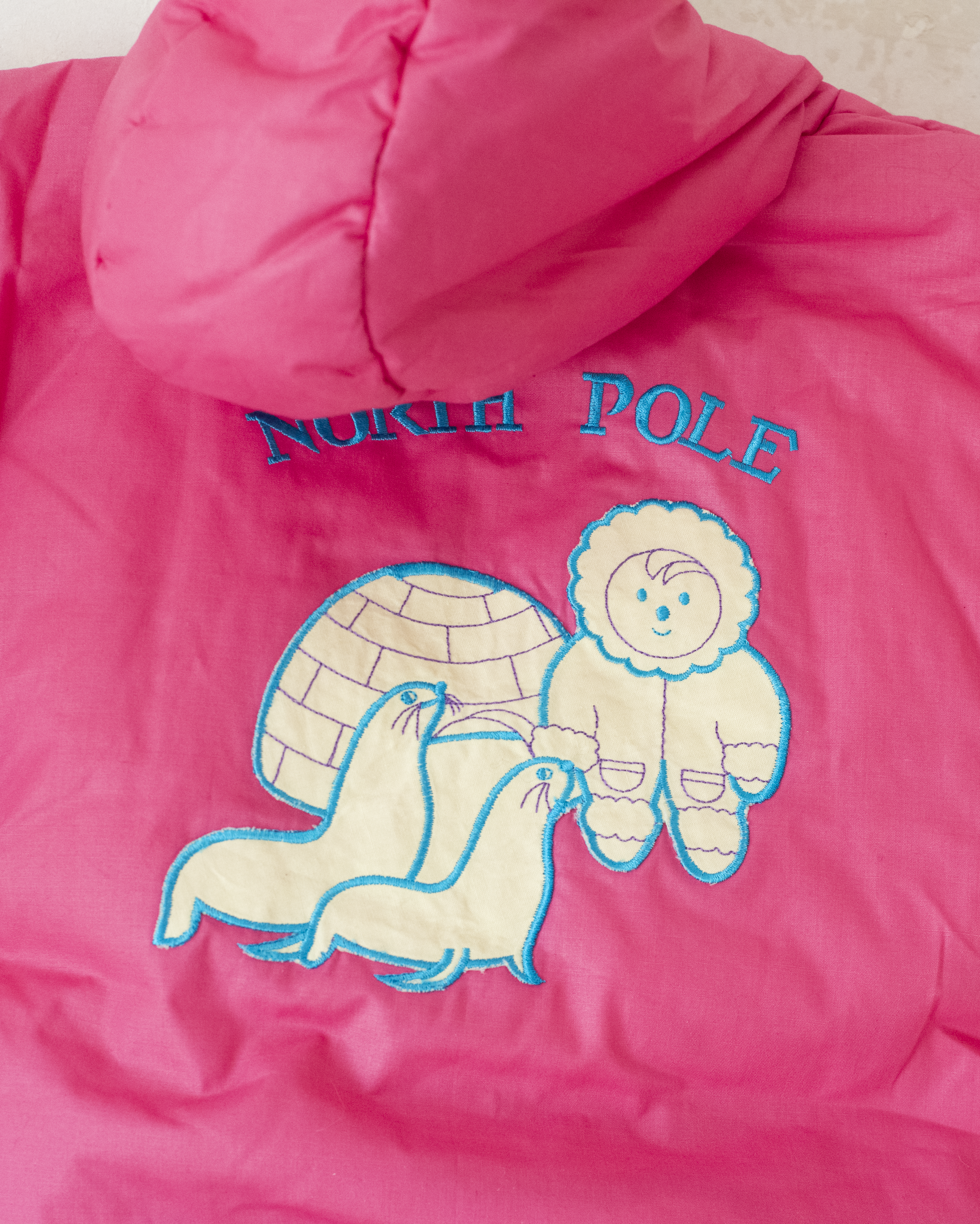 חרמונית ורודה עם אסקימוסי | דד סטוק צרפתי | 12-18 חודשים