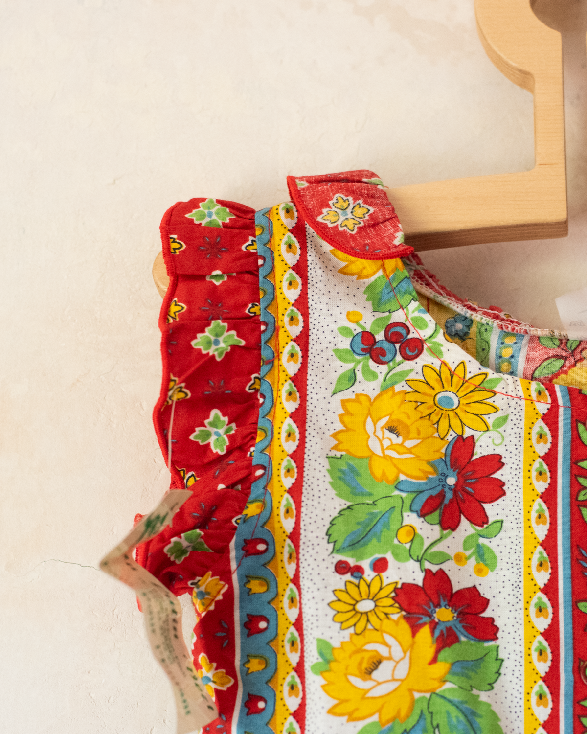 Provencal Floral Shirt | French Deadstock | 3-4 Years