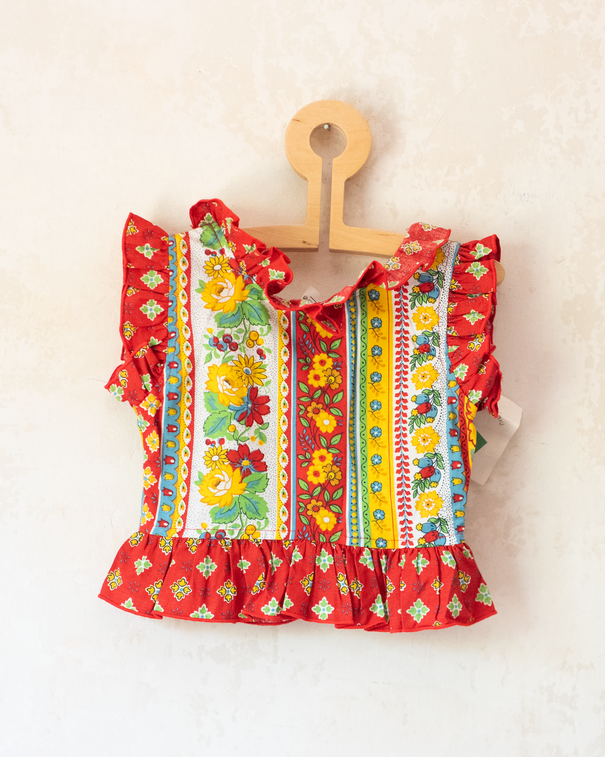 Provencal Floral Shirt | French Deadstock | 3-4 Years