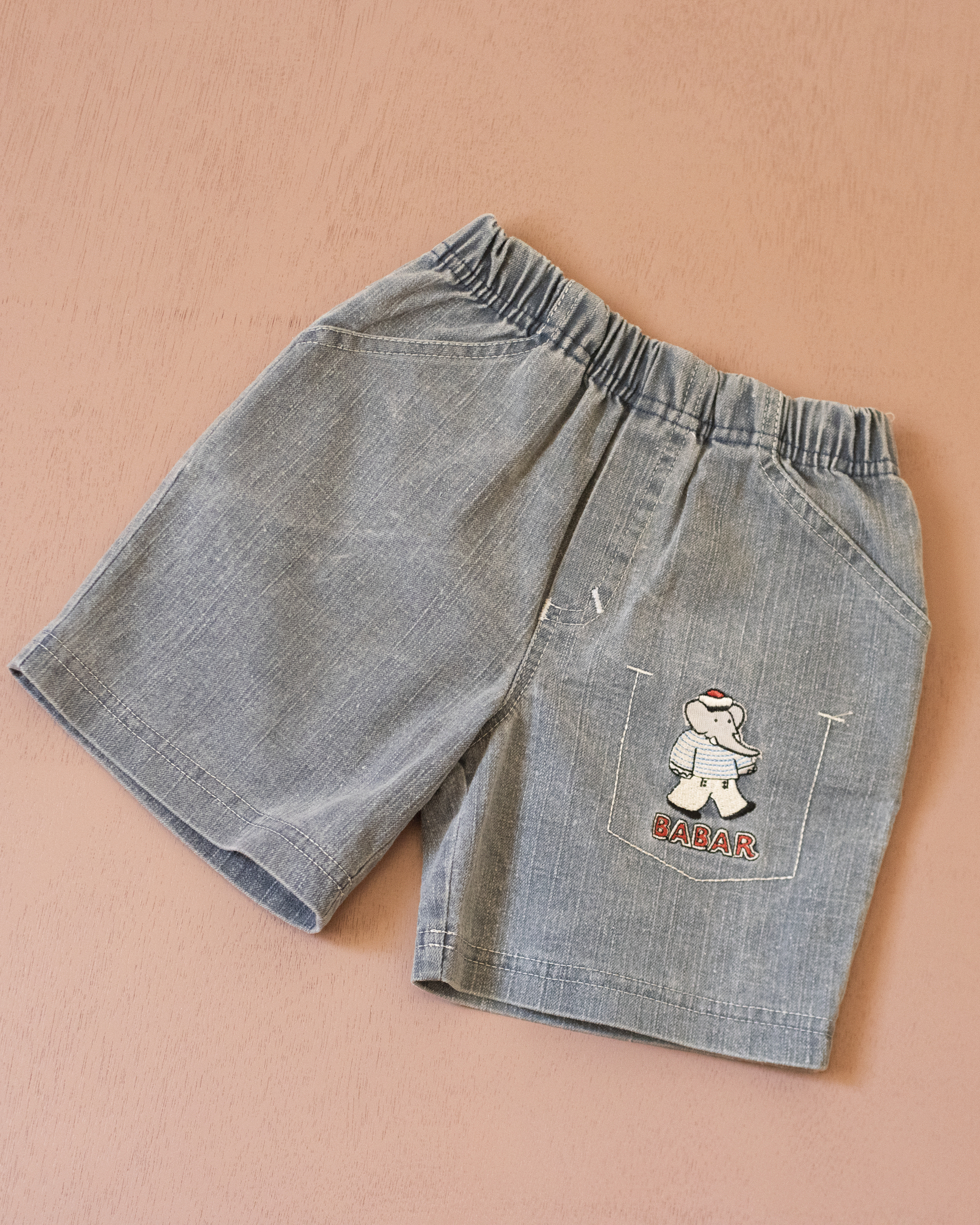 Shorts with King Babar embroidery | 2-3 years