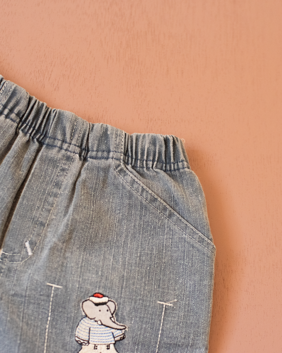 Shorts with King Babar embroidery | 2-3 years